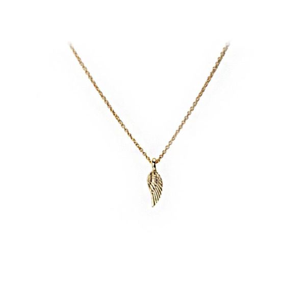 

pendant necklaces simple angel choker necklace for women and girls, Silver