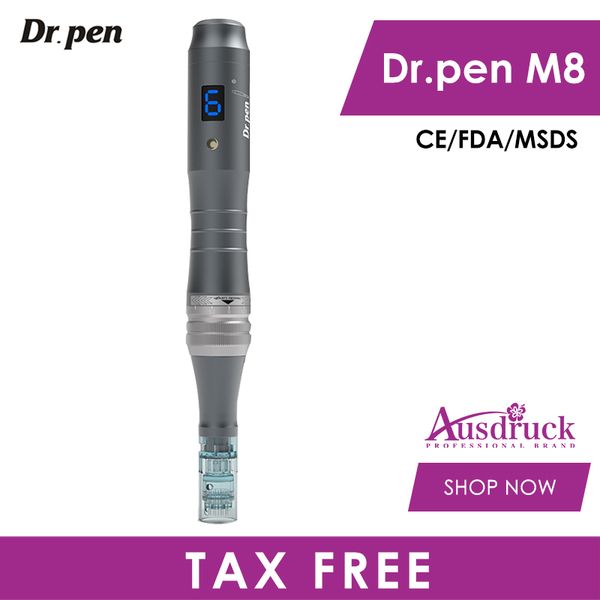

professional manufacturer dermapen dr. pen m8 auto beauty mts micro 16 needle therapy system cartucho derma pen tax free
