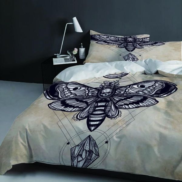 

bedding sets butterfly retro home textiles single bed double duvet cover pillow case sheet boy girl set