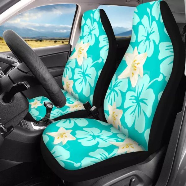 

upetstory car front seat covers hawaiian map polynesian frangipani gradient general washable vehicle cover anti-slip chair