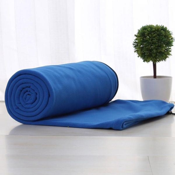 

sleeping bags fleece single envelope bag liner cold-proof accessory portable outdoor camping travel hiking sports warm cover blanket