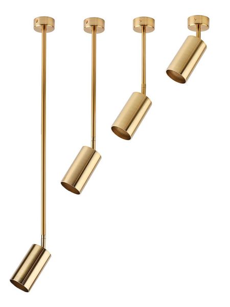 

ceiling lights modern simple style 360 degree rotating spotlight led surface mounted aluminum front porch decoration light fixtures