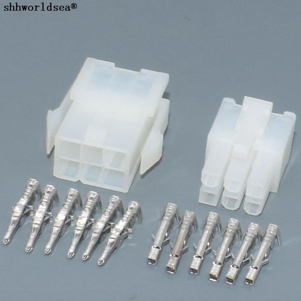 

other auto electronics 6p automobile wire connector male female plug 5557 5559 plastic terminal spring terminals car