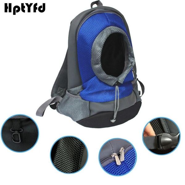 

dog car seat covers hptyfd pet backpack cat carrier poop bag mesh portable travel for chihuahua carry front holder double shoulder