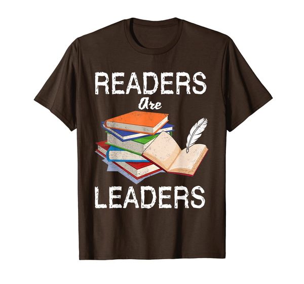 

Readers Are Leaders Books Reading Librarian Teacher Shirt, Mainly pictures