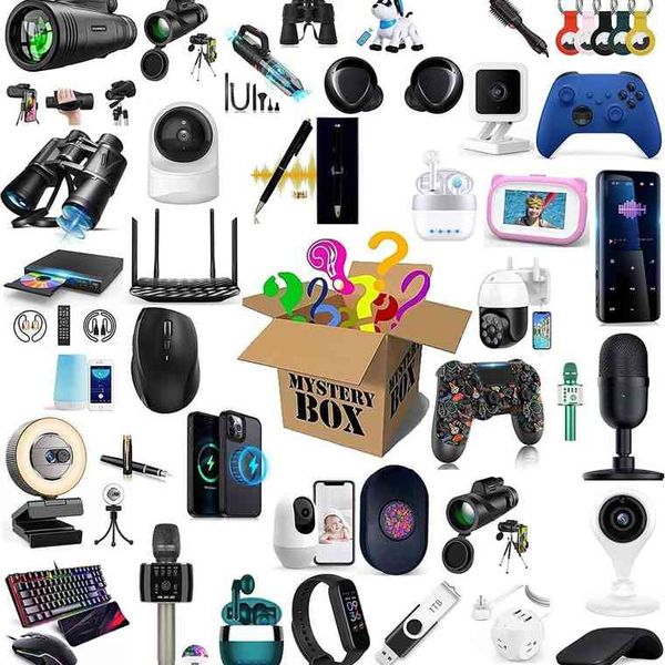 

lucky box mystery boxes mysteries box, (electronic equipment) can be opened: the latest mobile phones, drone, smart watches, air purifiers27
