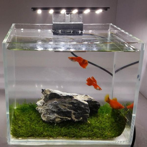 

aquariums lighting 5w fish ultra-thin aquarium led light ultra bright clip-on lamp 12 leds for tank