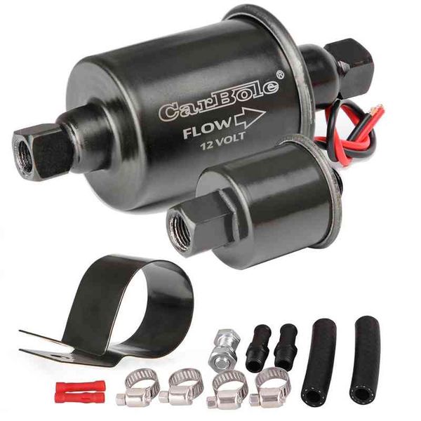 

electric fuel pump 12 volt inline universal low pressure 5-9 psi gasoline diesel