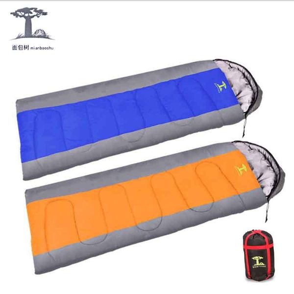

sleeping bags splice single sleep bag camping army outdoors cotton winter hiking envelope 1.35kg