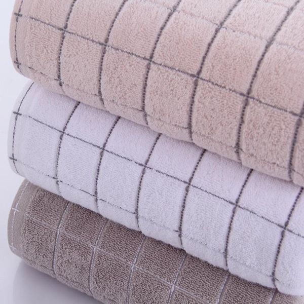 

towel checkered couple bath thick cotton sports gift
