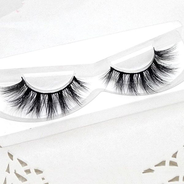 

mink false eyelashes natural volume thick fake lashes handmade fluffy eyelash makeup extension dropship tslm2