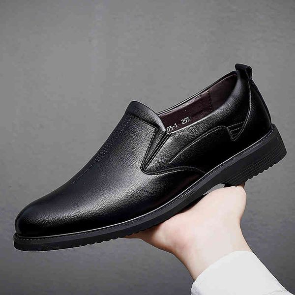 

dress shoes men slip on luxury italian style shadow leather outdoor fashion black groom wedding men 3w23