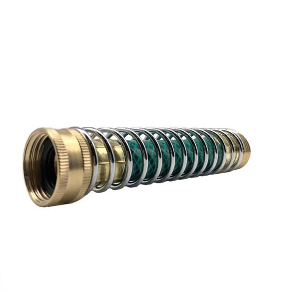 

watering equipments 3/4 inch american standard full copper threaded spring tube garden water connector can be connected with single and doub