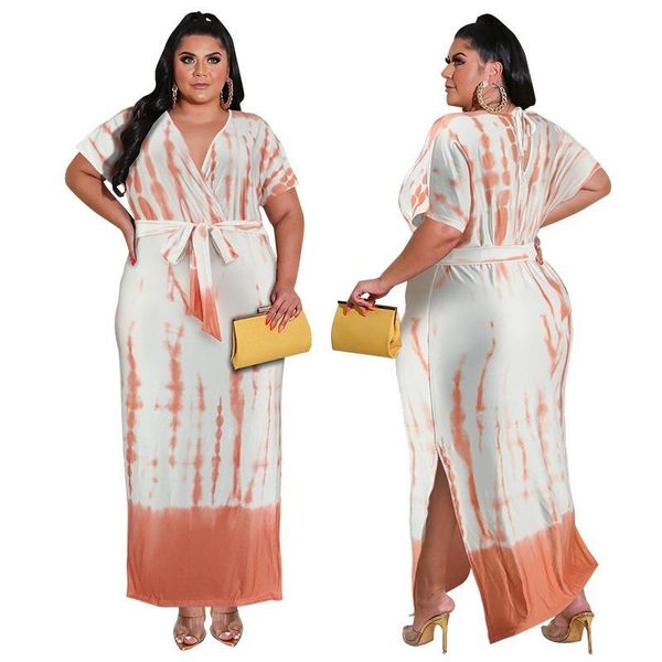 

casual dresses 4xl 5xl plus size african women long dress 2021 summer v-neck sleeveless for, Black;gray