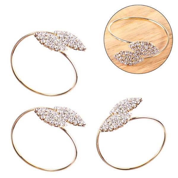 

pcs rhinestone napkin rings serviette buckles for wedding party banquet dinner