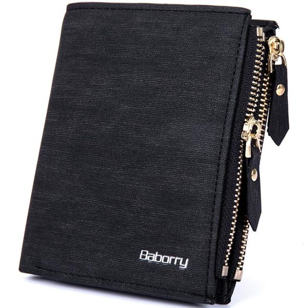 

wallets men's wallet wallet, short male rfid, Red;black