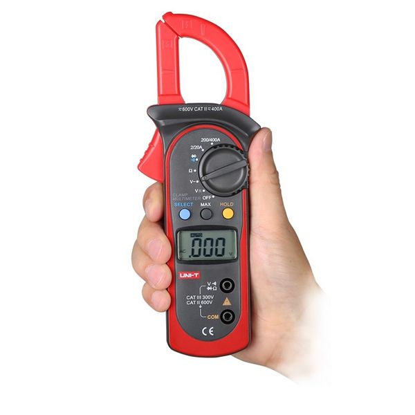 Prezzo di fabbrica originale Digital Clamp Multimeter Tester Meter Auto Range UT201 UT202 UT203 CE AC DC Volt Amp