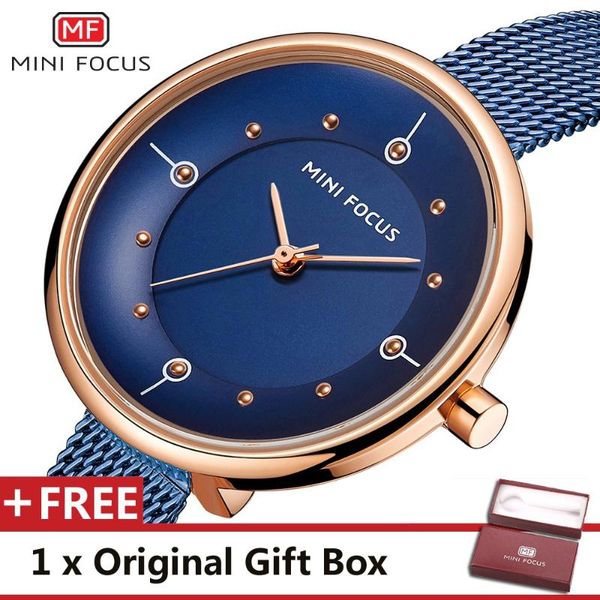 

wristwatches minifocus fashion quartz watch women watches ladies girls wrist female clock montre femme relogio mf0274l.04, Slivery;brown