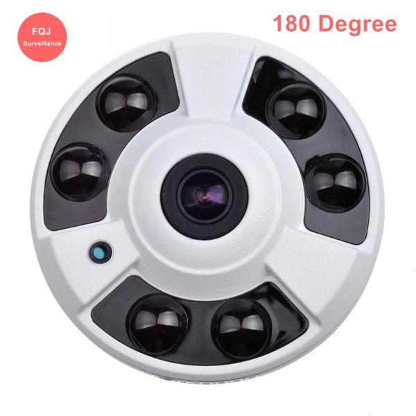 

cameras 6pcs array ir led 5mp ahd dome surveillance camera 180 degree fisheye home shop indoor security 20m infared night vision