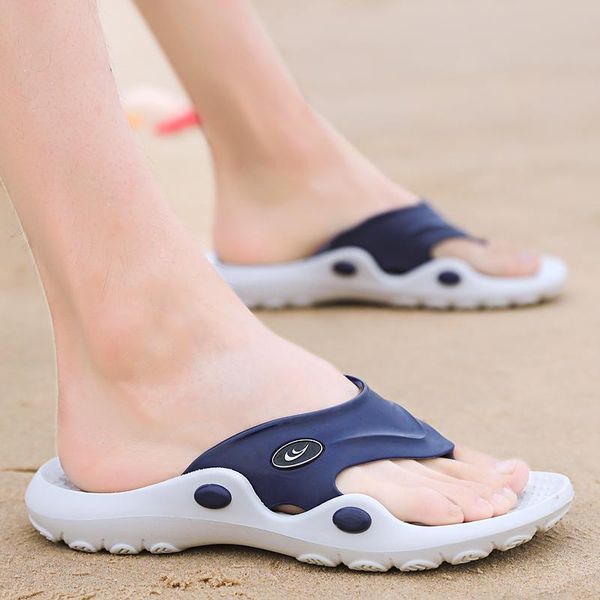 

slippers summer flip flops for man male eva beach indoor casual shoes home sandalia masculina, Black