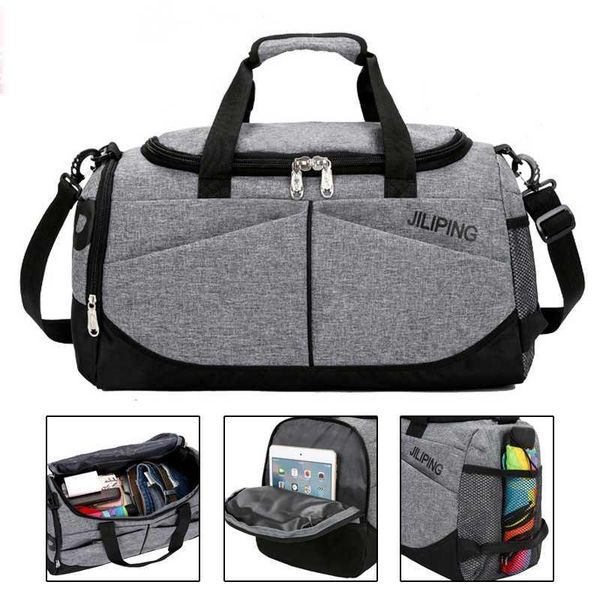 

travel bag weekend sport for men shoulder canvas handle bags goods duffel