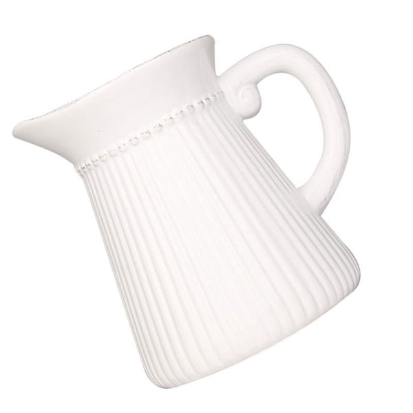 

vases 1pc countryside ceramic flower vase simple holder white