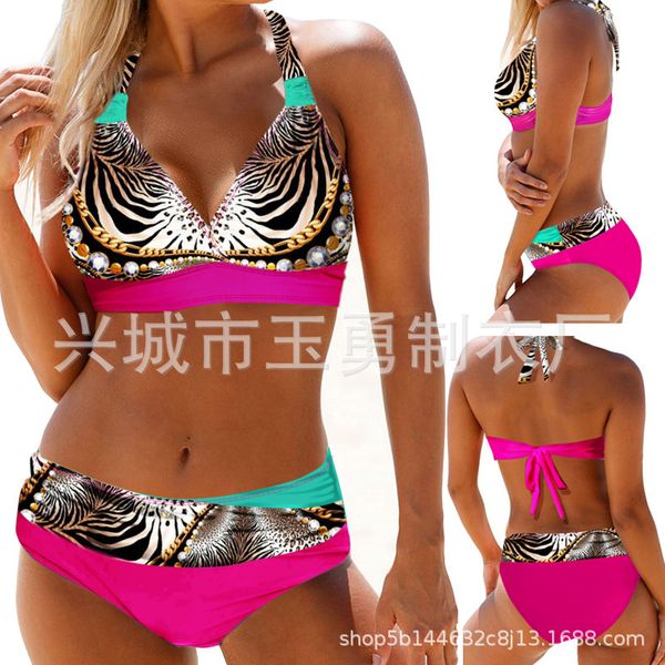 

Thin 2021 Bikini Sexy Split Women's Swimsuit, White;black