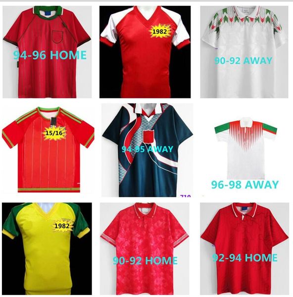 

1994 1995 1996 wales retro soccer jersey 95 96 giggs hughes saunders rush boden speed vintage classic football shirt, Black;yellow