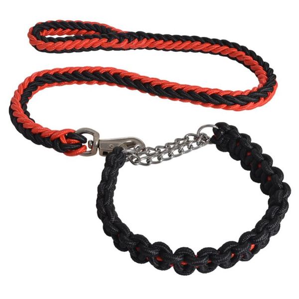 

pet dog products nylone middle large animals on feet leashes leads collars &