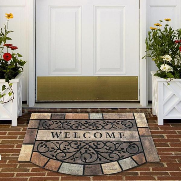 

carpets 2021 antique classic european style door mat home entrance exquisite luxury welcome mats non slip outdoor entryway rug