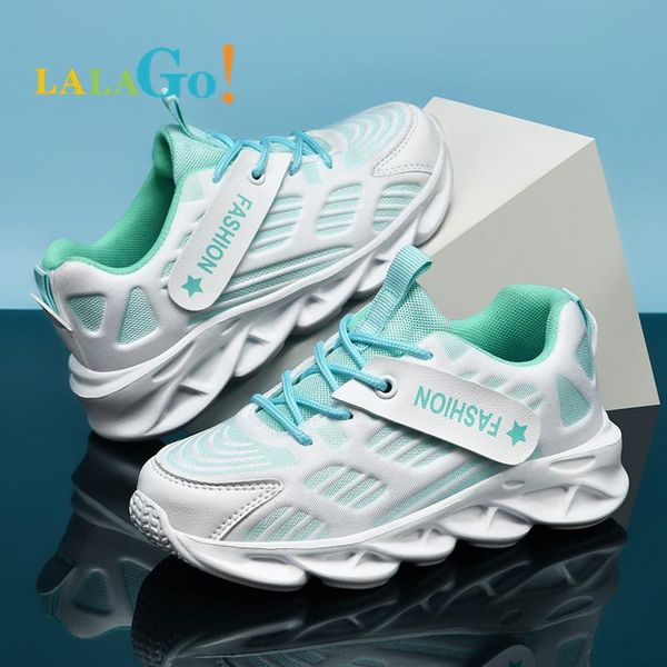 

athletic & outdoor 2021 children sport shoes for boys sneakers girls child leisure trainers casual breathable kids running, Black