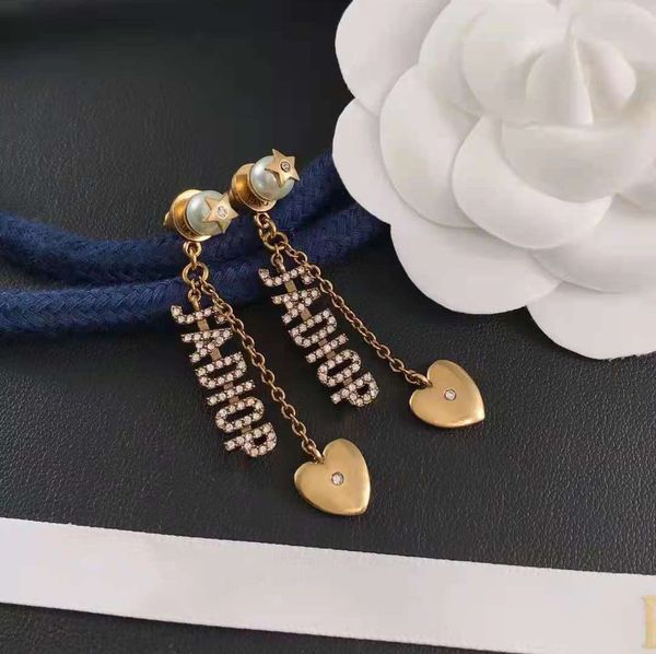 

70% off home / dijia 2021 new diamond earrings for women's net, Golden;silver