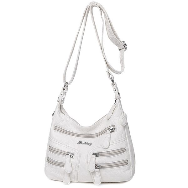 

women's soft leather shoulder bags multi-layer casual crossbody for women luxury designer purses and handbags 220216