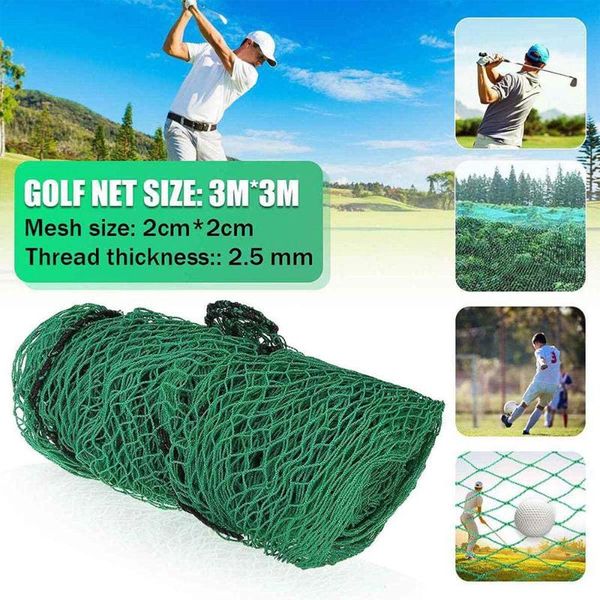 

golf training aids 3m x practice net heavy duty impact netting mesh for outdoor football sports accessories