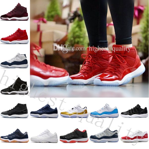 

brand new men's basketball shoes 11 gym chicago originals quality 11s xi real outdoor sneakers low-red gs heiress