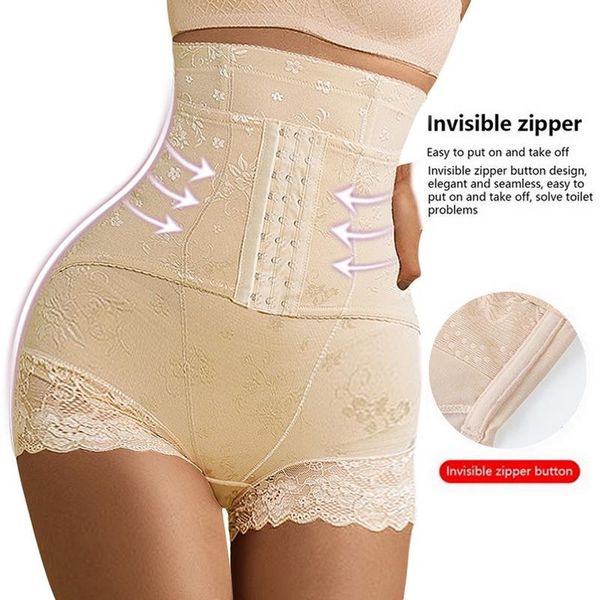 

women's shapers waist trainer bulifter tummy binders corset modeling strap slimming pants underwear body shapewear reducingbelt, Black;white