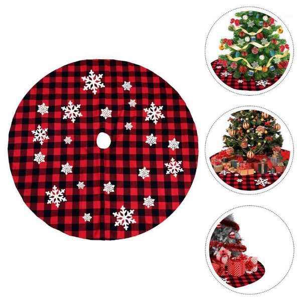 

christmas decorations 1pc tree skirt decor classic decoration party floor ornament