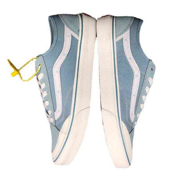

longvance light blue low male and female student board shoes style 36 classic casual canvas putian