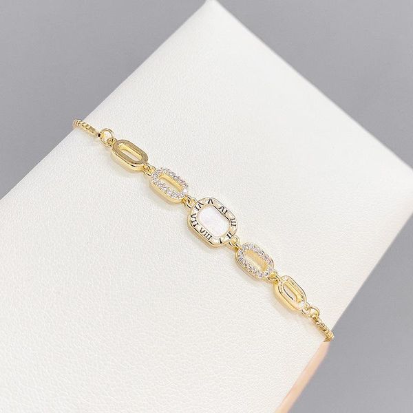 

charm bracelets eyer fashion pretty for women girl gold crystal simple virgin mary charms cz zirconia fine jewelry, Golden;silver