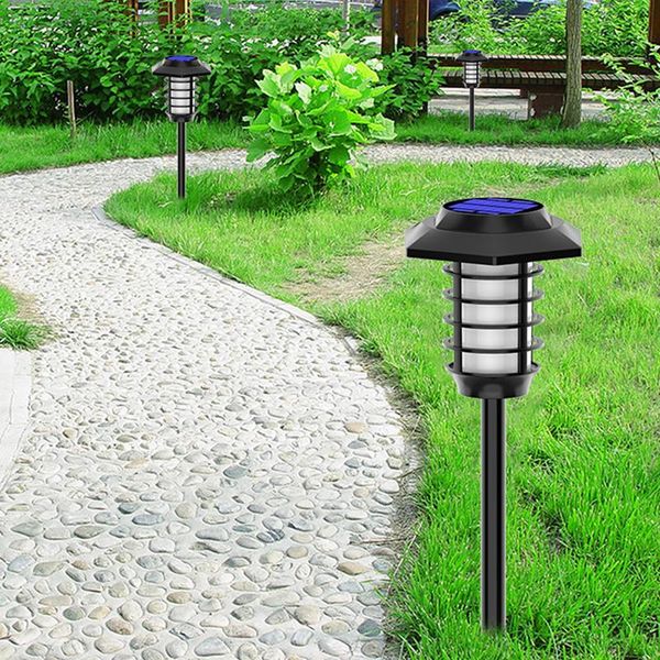 

1 led solar flame torch lamp outdoor garden light waterproof lawn lamps
