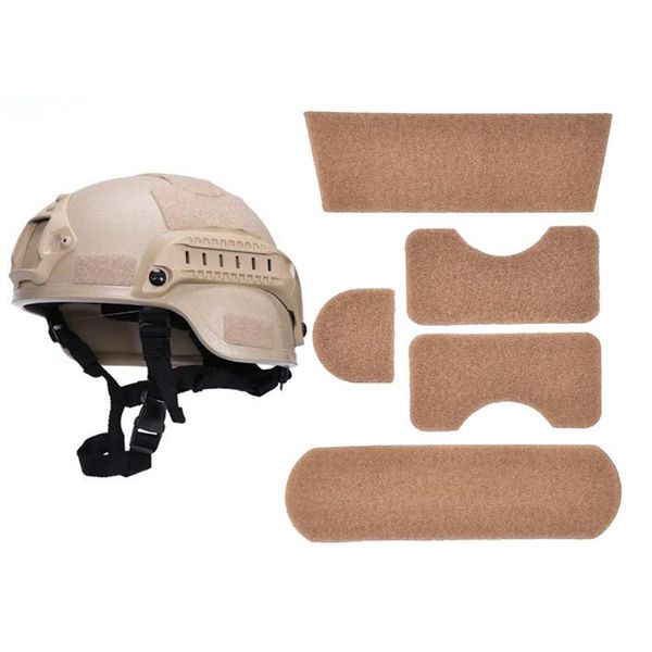 

cycling helmets 9pcs tactical helmet magic sticker tape cover accessories