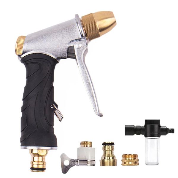 

high pressure water spray gun car wash hose nozzle garden supplies watering sprinkler cleaning tools drop equipments