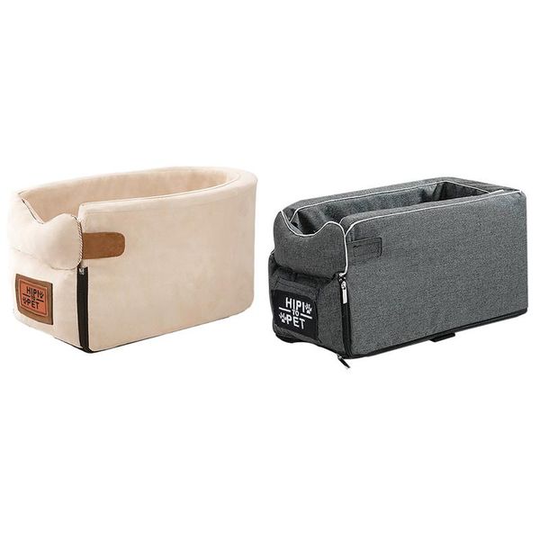

car seat covers control console pet nest portable armrest dog cat highly elastic pp cotton mat travel bed