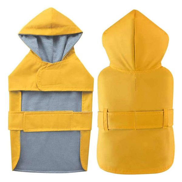

summer pet dog cat hooded raincoat casual breathable clothing batch
