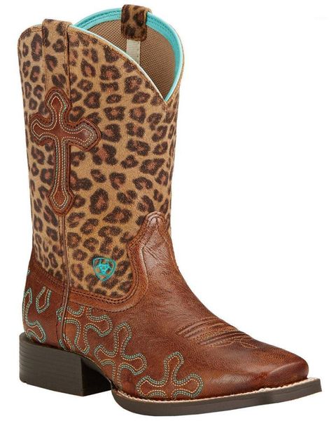 

boots kid's crossroads western1, Black