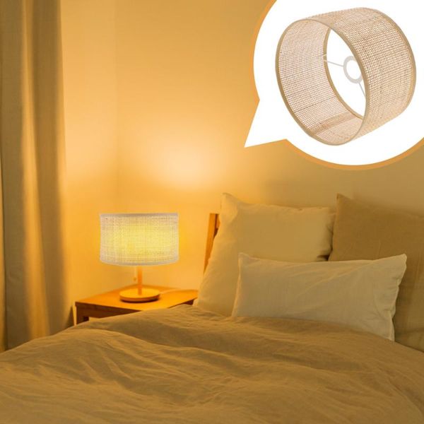 

pendant lamps rattan weaving lampshade practical ceiling lamp cover accessories