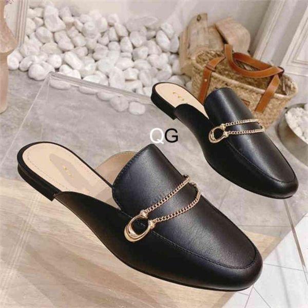 

luxury italy g c l h designer brand sandals for women elegant super quality production beautiful slippers lady gift present birthday wedding, Black