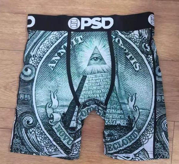 

psd men boxers underpants promotion random styles beach shorts swim trunks underwear sports hip hop street briefs knickers quick dry multi-c, Black;white