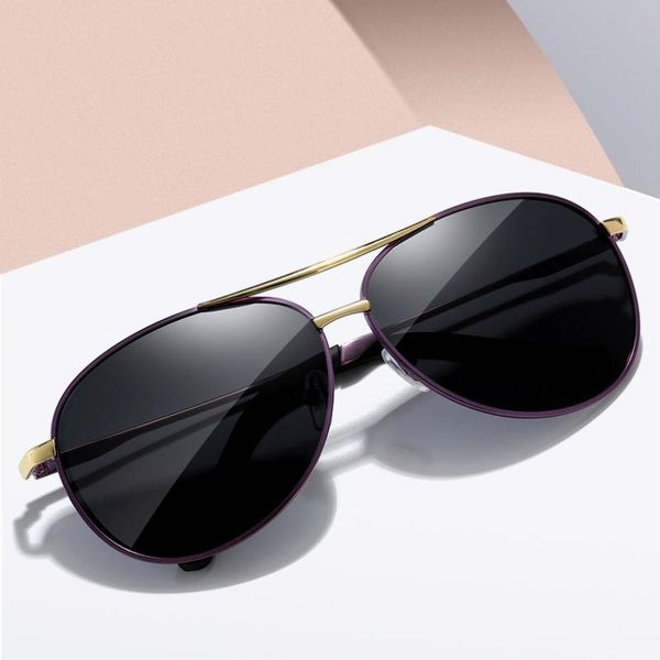 

sunglasses classic pilot polarized men 2021 driving metal frame vintage alloy sun glasses oculos sunglass sol uv400 masculino, White;black