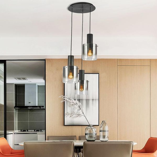 

pendant lamps nordic post-modern glass simple personality restaurant bedside clothing store window bar decoration chandelier